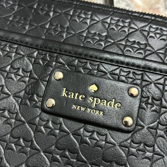 Kate Spade Leather Embossed Logo Crossbody - Picture 12 of 13